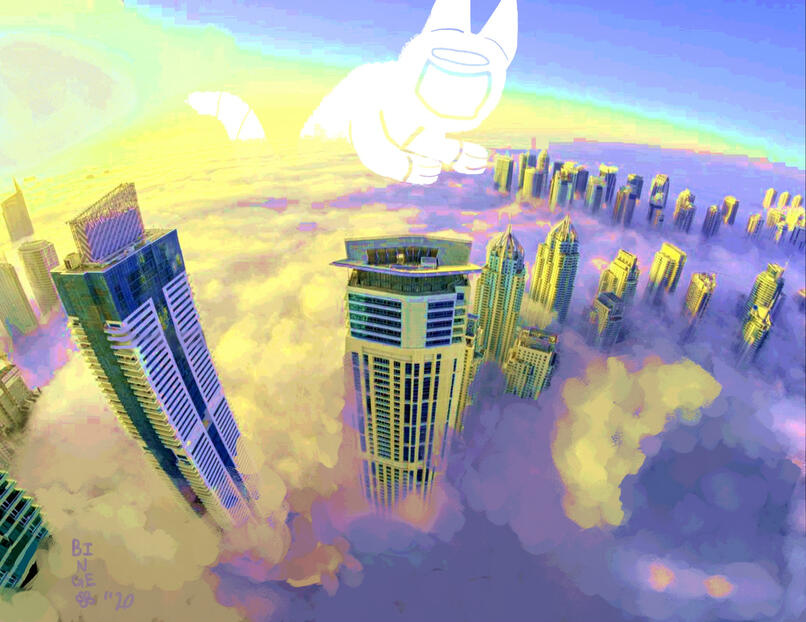 Cat Landscapes 3 of 6 (2020)