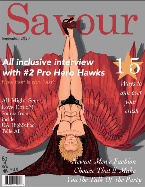 Hawks Pin-up Magazine Cover (2020)